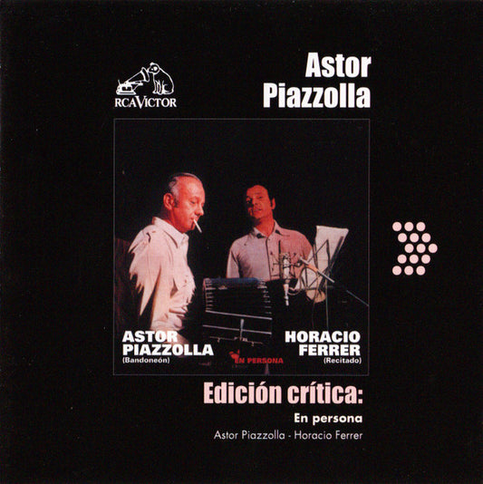 Astor Piazzolla, Horacio Ferrer : En Persona (CD, Album, RE, RM)
