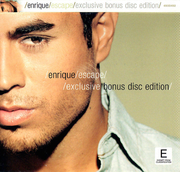 Enrique Iglesias : Escape (CD, Album + CD, Enh + Exc)