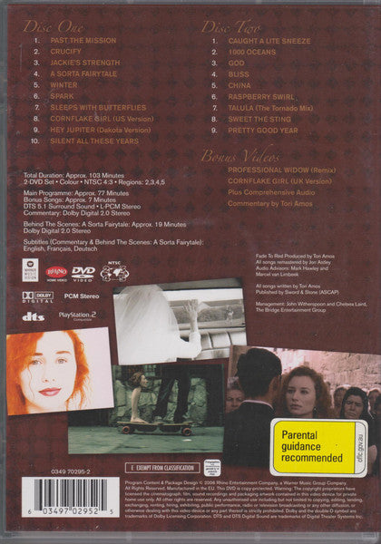 Tori Amos : Fade To Red (Tori Amos Video Collection) (2xDVD-V, Comp, RM, NTSC)