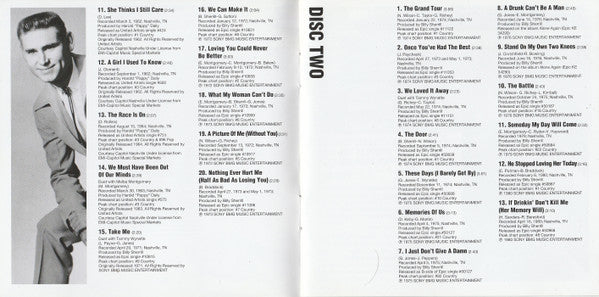 George Jones (2) : The Essential George Jones (2xCD, Comp)