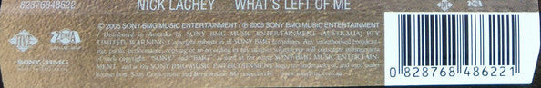 Nick Lachey : What's Left Of Me (CD, Single)
