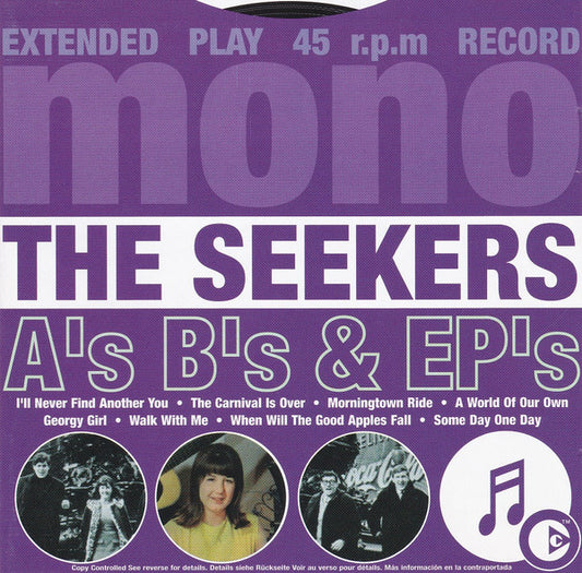 The Seekers : A's B's & EP's (CD, Comp, Mono, Copy Prot.)