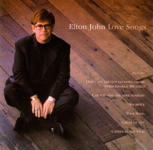 Elton John : Love Songs (CD, Comp)