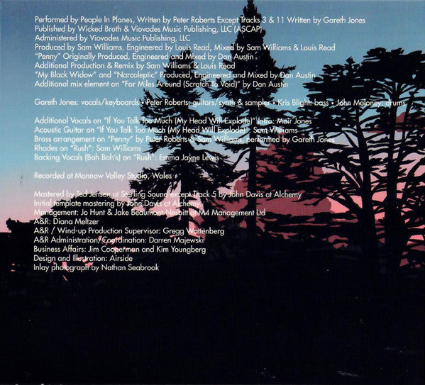 People In Planes : As Far As The Eye Can See... (CD, Album, Dig)