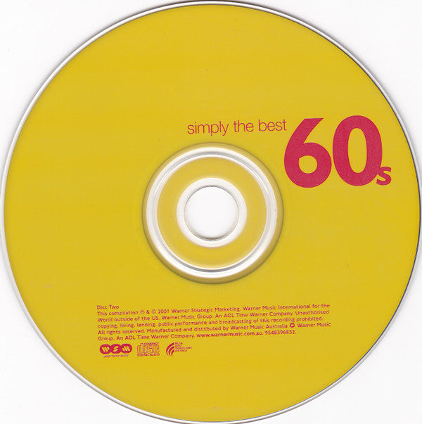 Various : Simply The Best 60s (2xCD, Comp)