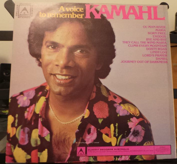 Kamahl : A Voice To Remember (LP, Album, RE)