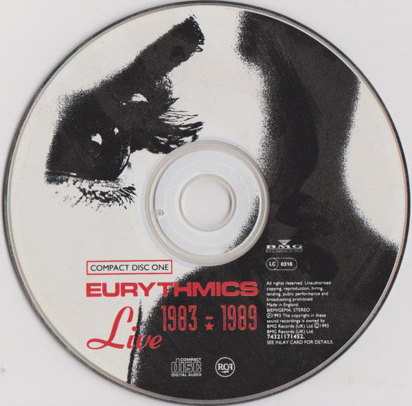 Eurythmics : Live 1983 - 1989 (3xCD, Album, Ltd, RP)