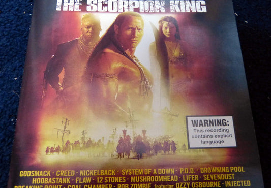 Various : Music From And Inspired By The Motion Picture The Scorpion King (CD, Comp, Enh)