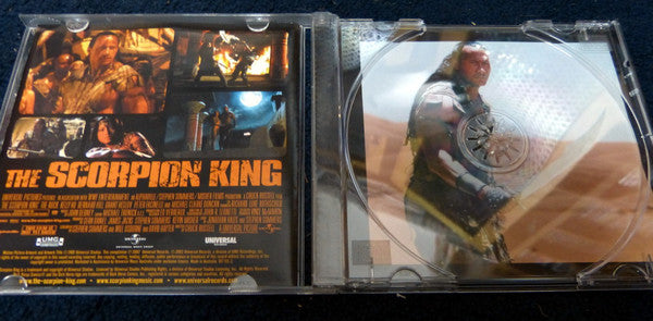 Various : Music From And Inspired By The Motion Picture The Scorpion King (CD, Comp, Enh)
