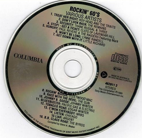 Various : Rockin' 60's (CD, Comp, RE)