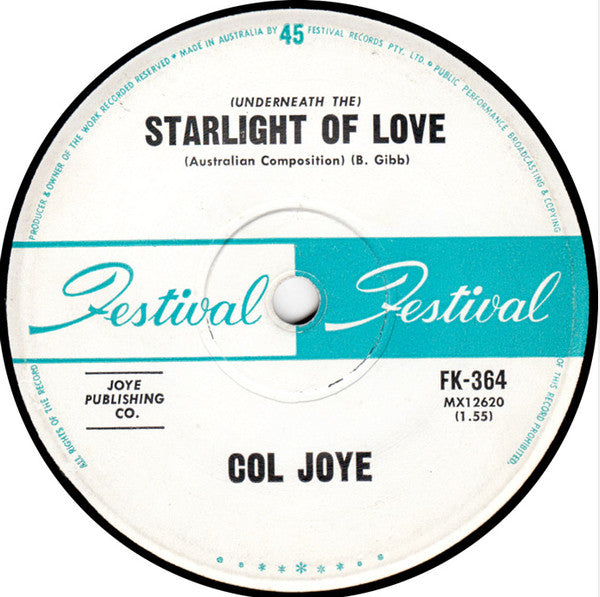 Col Joye : Put 'Em Down / (Underneath The ) Starlight of Love (7", Single)