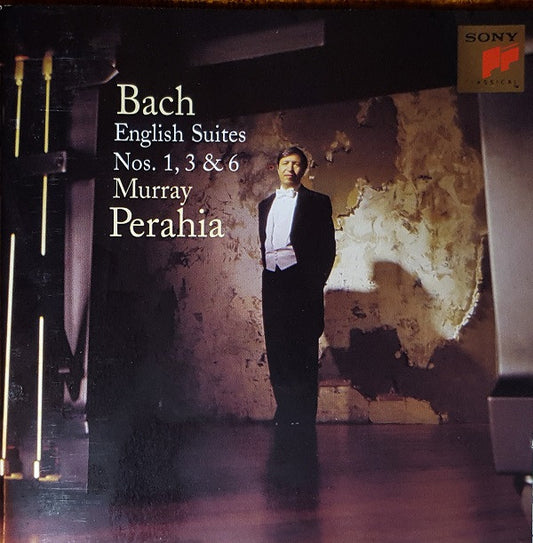 Bach*, Murray Perahia : English Suites Nos. 1, 3 & 6 (CD, Album)