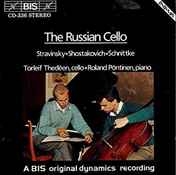 Igor Stravinsky, Dmitri Shostakovich, Alfred Schnittke, Torleif Thedéen, Roland Pöntinen : The Russian Cello (CD, Album)