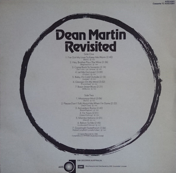 Dean Martin : Revisited (LP, Comp)