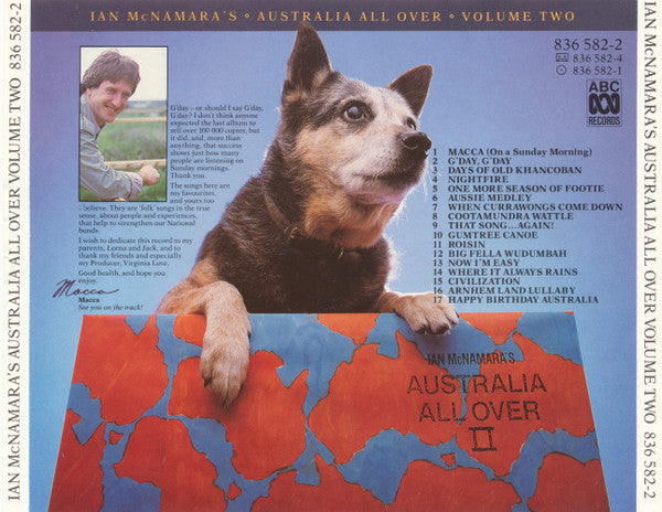 Ian McNamara : Ian McNamara's Australia All Over, Vol. 2 (CD, Comp)
