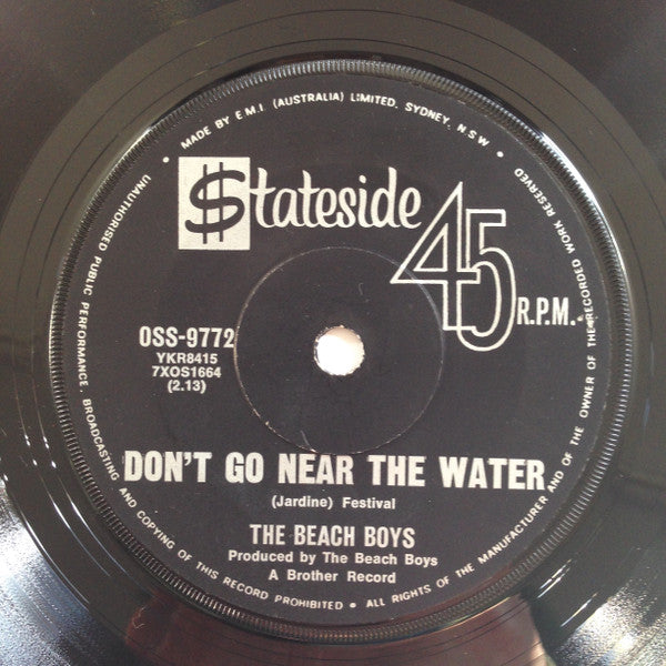 The Beach Boys : Student Demonstration Time (7", Single)