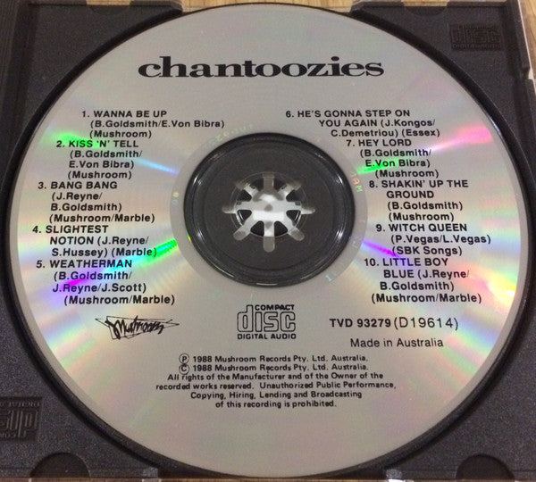 The Chantoozies : Chantoozies (CD, Album, RE)