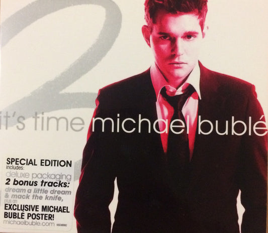 Michael Bublé : It's Time (CD, Album, Ltd)