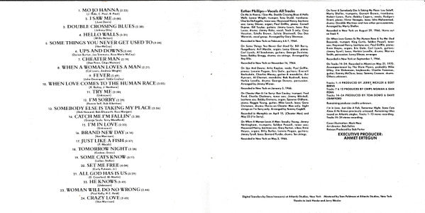 Esther Phillips : Set Me Free (CD, Comp)