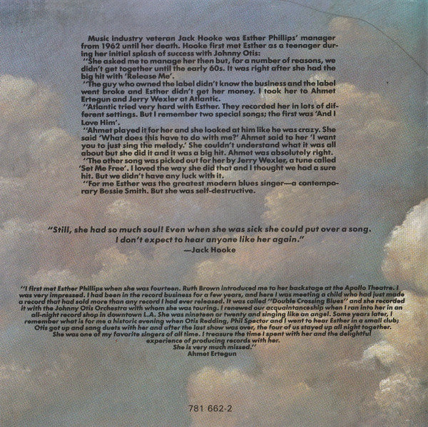Esther Phillips : Set Me Free (CD, Comp)