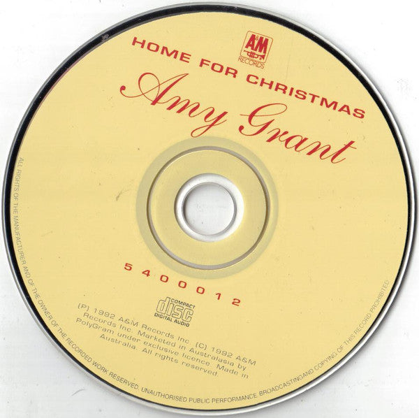 Amy Grant : Home For Christmas (CD, Album)