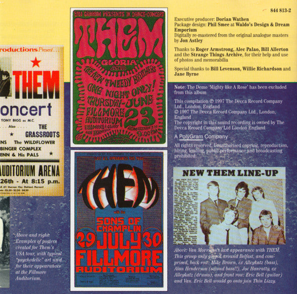Them (3) Featuring Van Morrison : The Story Of Them Featuring Van Morrison (The Decca Anthology 1964-1966) (2xCD, Album, Comp, RM, RP)