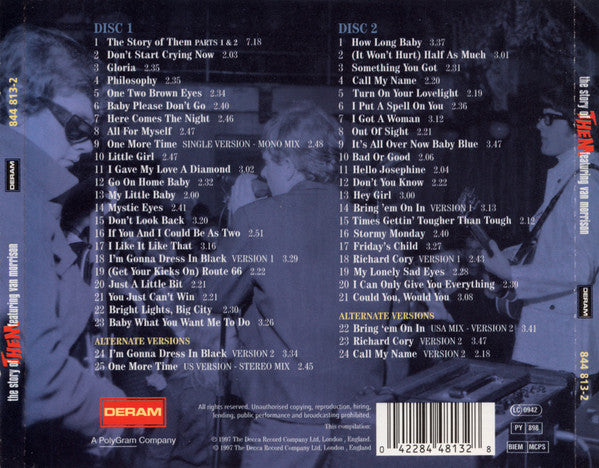 Them (3) Featuring Van Morrison : The Story Of Them Featuring Van Morrison (The Decca Anthology 1964-1966) (2xCD, Album, Comp, RM, RP)