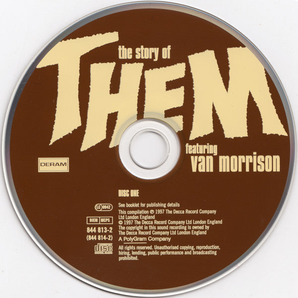 Them (3) Featuring Van Morrison : The Story Of Them Featuring Van Morrison (The Decca Anthology 1964-1966) (2xCD, Album, Comp, RM, RP)
