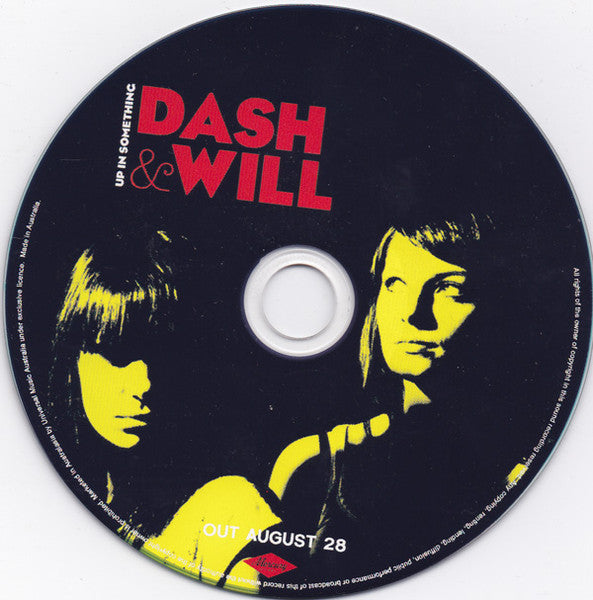 Dash & Will : Up In Something (CDr)