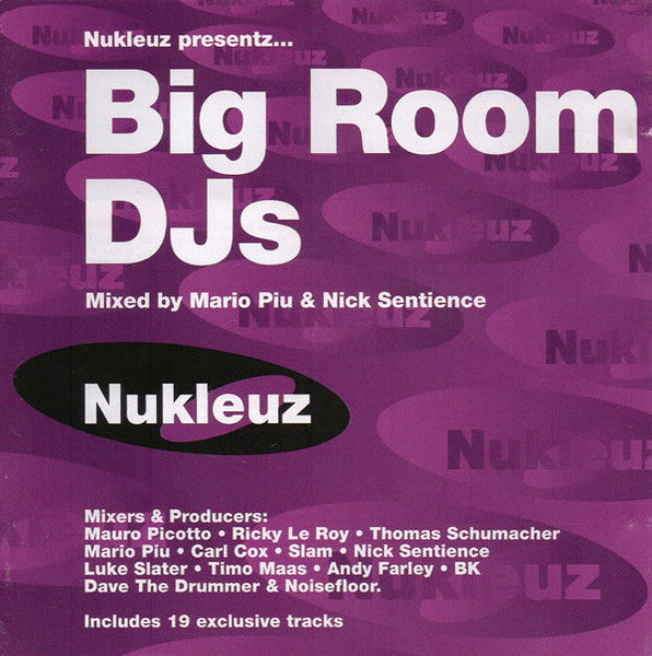 Mario Piu* & Nick Sentience : Big Room DJs (2xCD, Mixed)