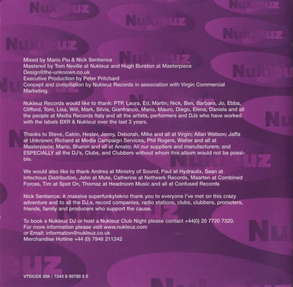 Mario Piu* & Nick Sentience : Big Room DJs (2xCD, Mixed)