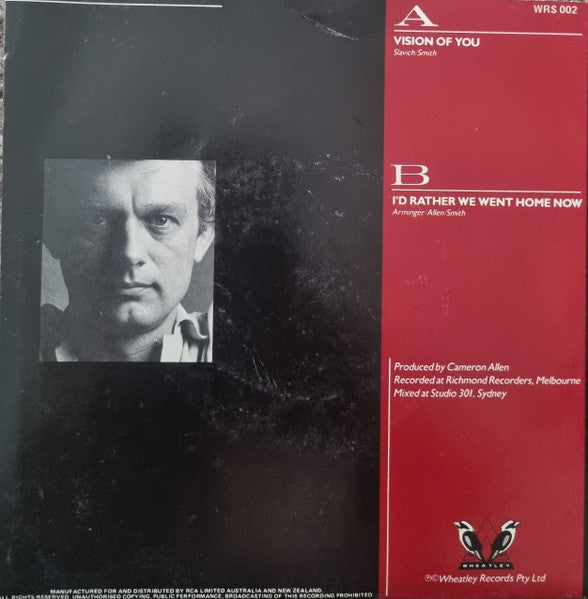 Broderick Smith : Vision Of You (7", Single, pic)