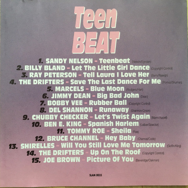 Various : Teen Beat - 15 Classic 60's Hits (CD, Album, Comp)