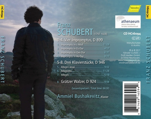 Franz Schubert, Ammiel Bushakevitz : Impromptus & Klavierstücke (CD, Album)