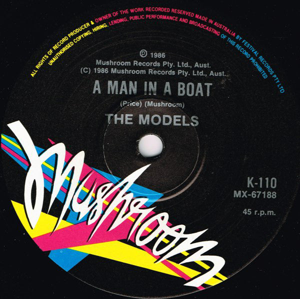 Models (2) : Let's Kiss (7", Single)