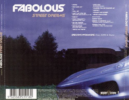 Fabolous : Street Dreams (CD, Album)