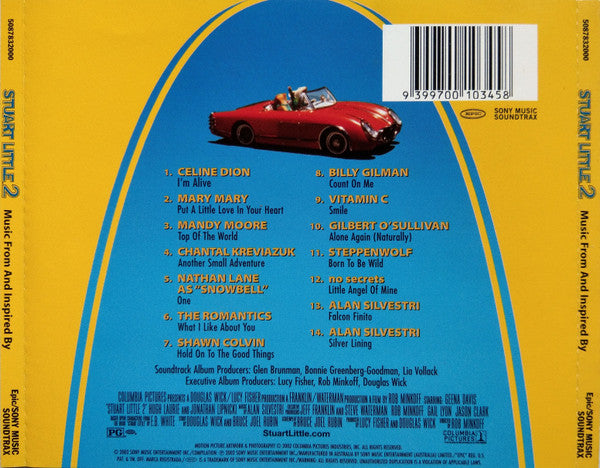 Various : Music From And Inspired By Stuart Little 2 (CD)