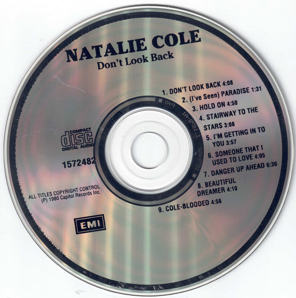 Natalie Cole : Don't Look Back (CD, Album, RE)