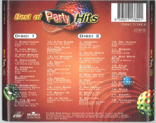 Various : Best Of Party Hits (2xCD, Comp)