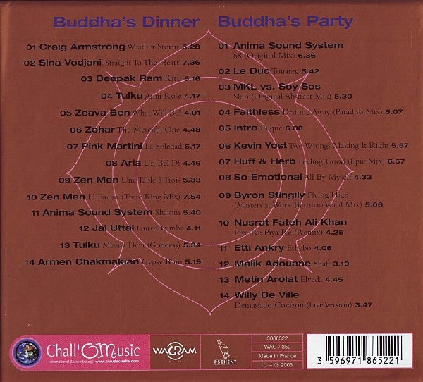 Claude Challe : Buddha-Bar (2xCD, Comp, Mixed, RE, Cla)
