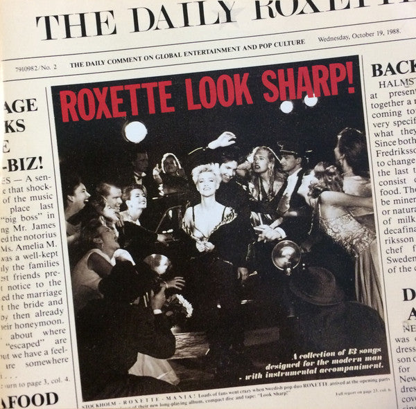 Roxette : Look Sharp! (CD, Album)