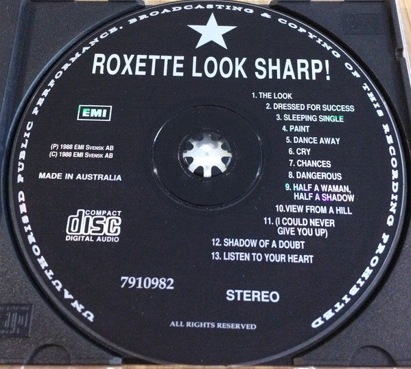 Roxette : Look Sharp! (CD, Album)