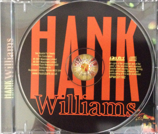 Hank Williams : Hank Williams (CD, Album, Comp)