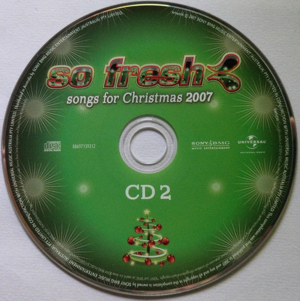 Various : So Fresh: Songs For Christmas 2007 (2xCD, Comp)
