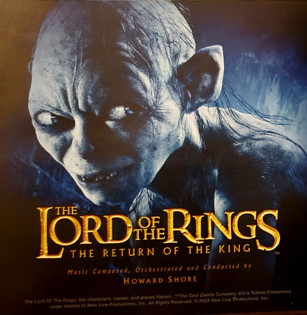 Howard Shore : The Lord Of The Rings: The Return Of The King (CD, Album, Enh, Gol)