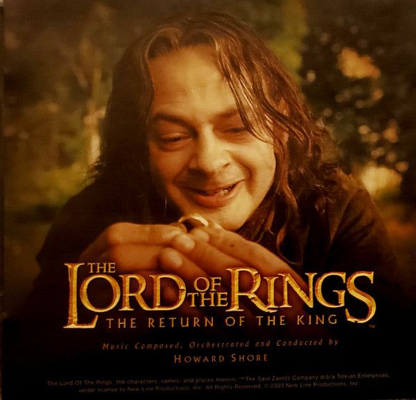 Howard Shore : The Lord Of The Rings: The Return Of The King (CD, Album, Enh, Gol)
