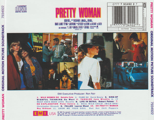 Various : Pretty Woman (Original Motion Picture Soundtrack) (CD, Comp, RE)
