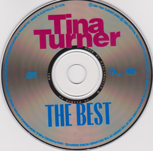 Tina Turner : The Best (CD, Maxi)