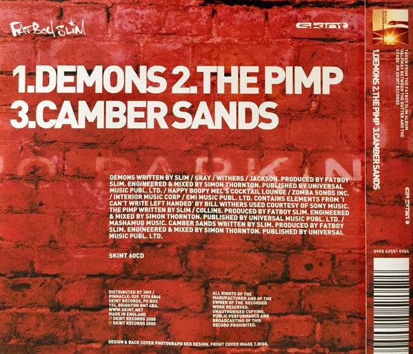 Fatboy Slim Featuring Macy Gray : Demons (CD, Single)