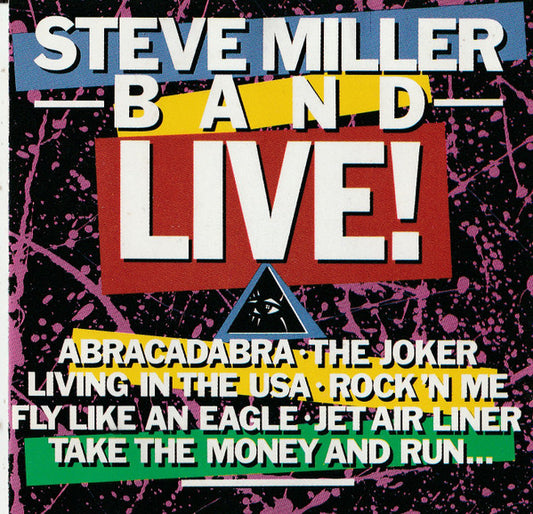 Steve Miller Band : Live! (CD, Album, RE)